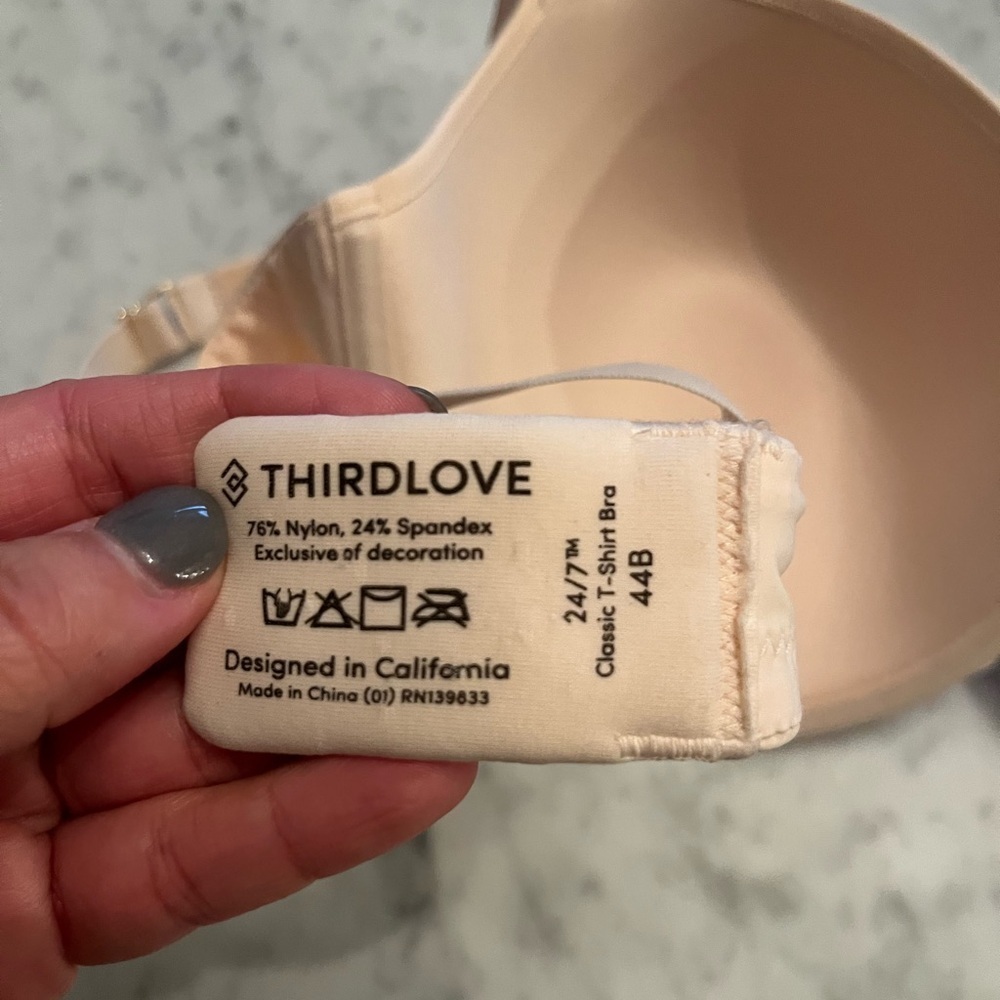 Third Love Classic T-Shirt Bra 44B - Picture 5 of 7